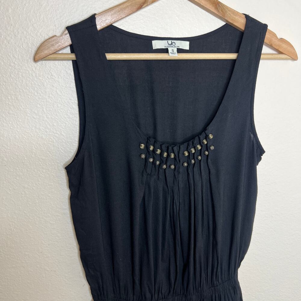 Ya Los Angeles 100% Cotton Black Romper Small - Picture 3 of 12